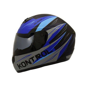 CASCO INTEGRAL KONTROL 878 GLANZ AZUL